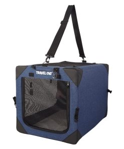 "The Boop Coop" Collapsible Travel Cat Crate & Carrier