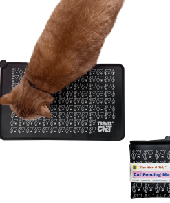 "The Nice & Tidy" Cat Food & Water Feeding Mat